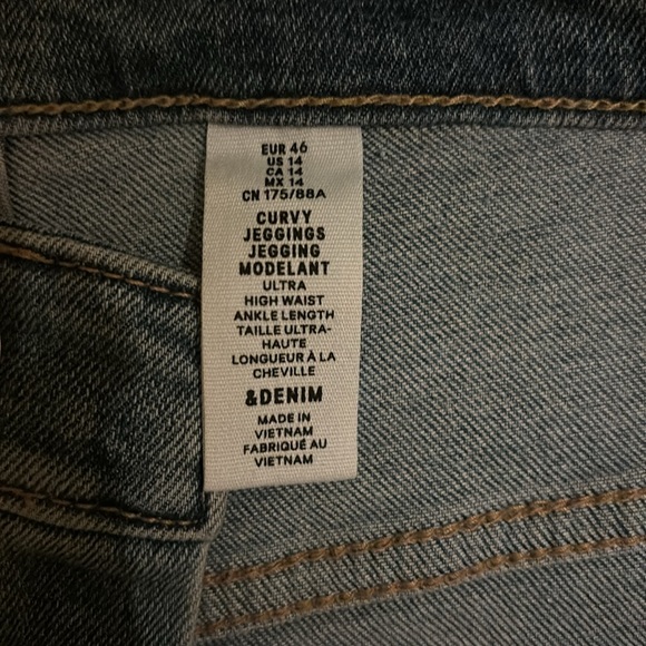 H&M curvy jeggings - Picture 2 of 3